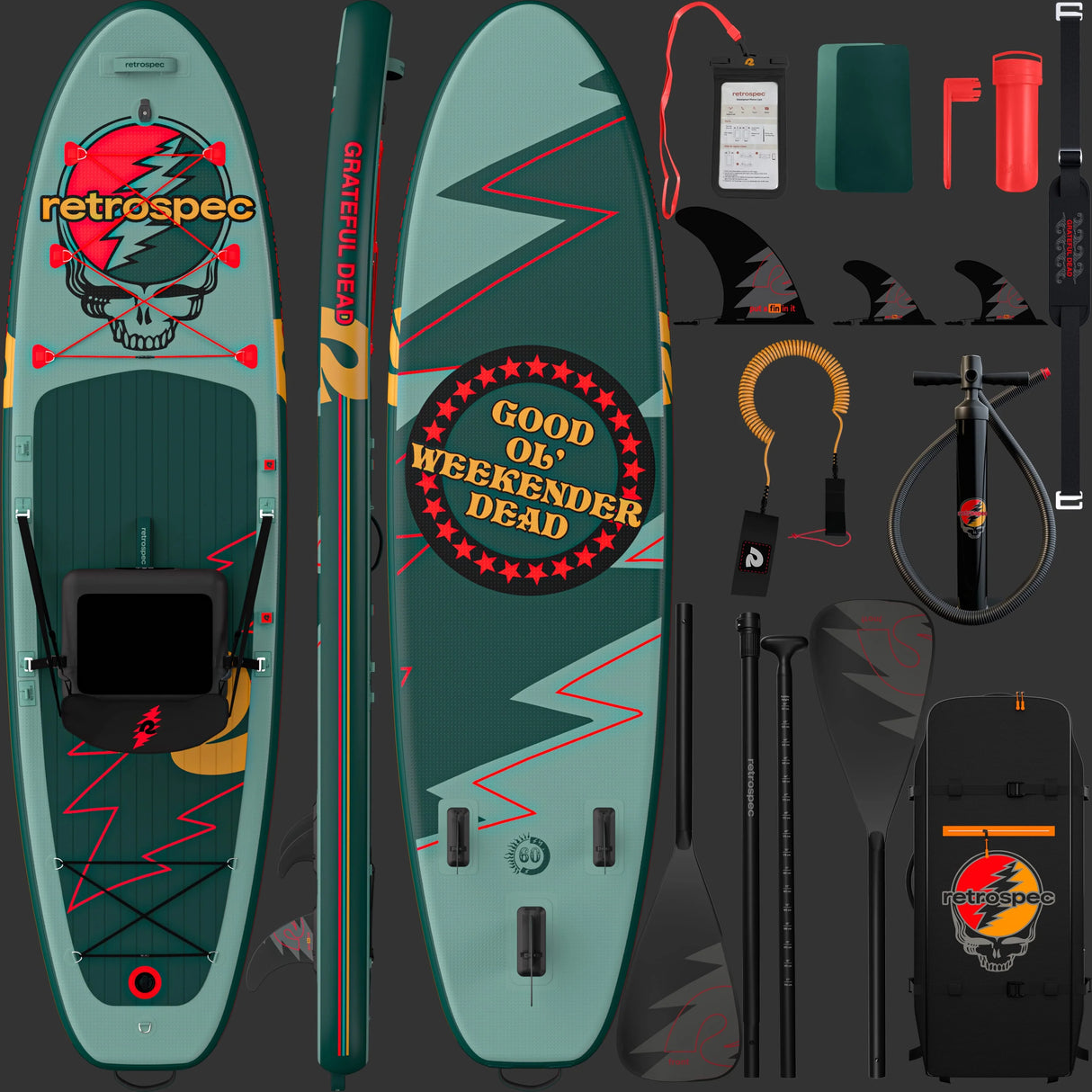 Weekender plus Inflatable Stand up Paddle Board Kayak Hybrid 10'6"