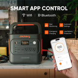 Explorer 2000V2 Portable Power Station with 200W Solar Panel,Solar Generator for Camping, Hiking, and Outdoor Energy Use