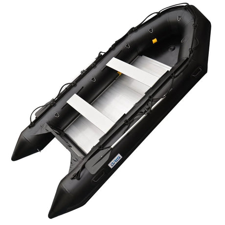 12.5Ft Inflatable Boat Inflatable Fishing Rescue Dive Boat Dinghy Raft Pontoon Boat