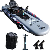 Pedal Drive Inflatable Fishing Kayak