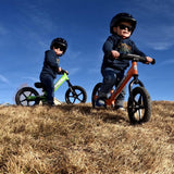12” Sport Bike - No Pedal Balance Bicycle for Kids 1 to 4 Years - Includes Safety Pad, Padded Seat, Mini Grips & Flat-Free Tires - Tool-Free Assembly & Adjustments