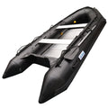12.5Ft Inflatable Boat Inflatable Fishing Rescue Dive Boat Dinghy Raft Pontoon Boat