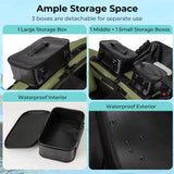 Green Inflatable Fishing Float Tube Portable Fishing Boat With3 Detachable Storage Boxes