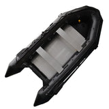 12.5Ft Inflatable Boat Inflatable Fishing Rescue Dive Boat Dinghy Raft Pontoon Boat