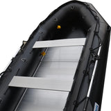 12.5Ft Inflatable Boat Inflatable Fishing Rescue Dive Boat Dinghy Raft Pontoon Boat
