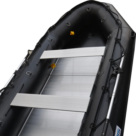 12.5Ft Inflatable Boat Inflatable Fishing Rescue Dive Boat Dinghy Raft Pontoon Boat