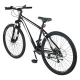 Mountain Bike, 29 inch MTB Bicycle with Front Suspension, 21 Speeds SHIMANO Twist Shifting, Comfort Saddle, Dual Disc Brakes, Aluminum Alloy Frame, Adult Sport Cycling Bicycle Trail Snow